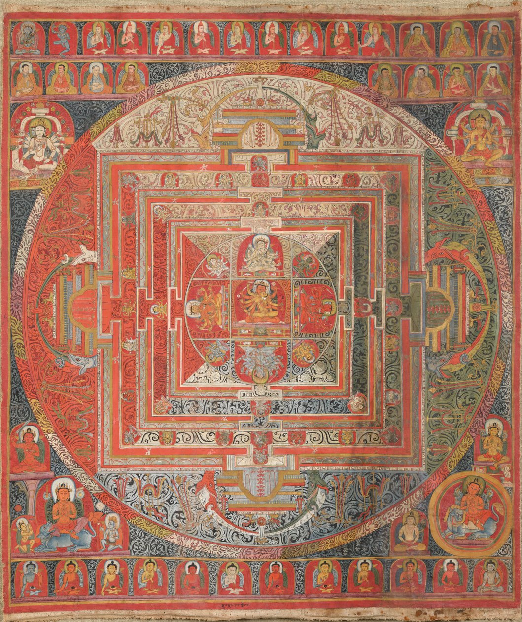 Manjuvajramandala与43神 作者 不明