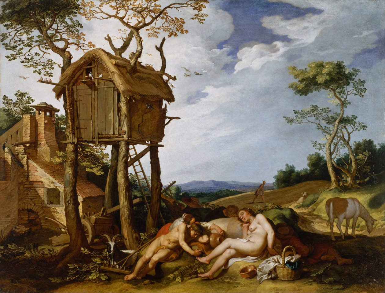 小麦和稗子的寓言 作者 亚伯拉罕·布洛玛特（Abraham Bloemaert）