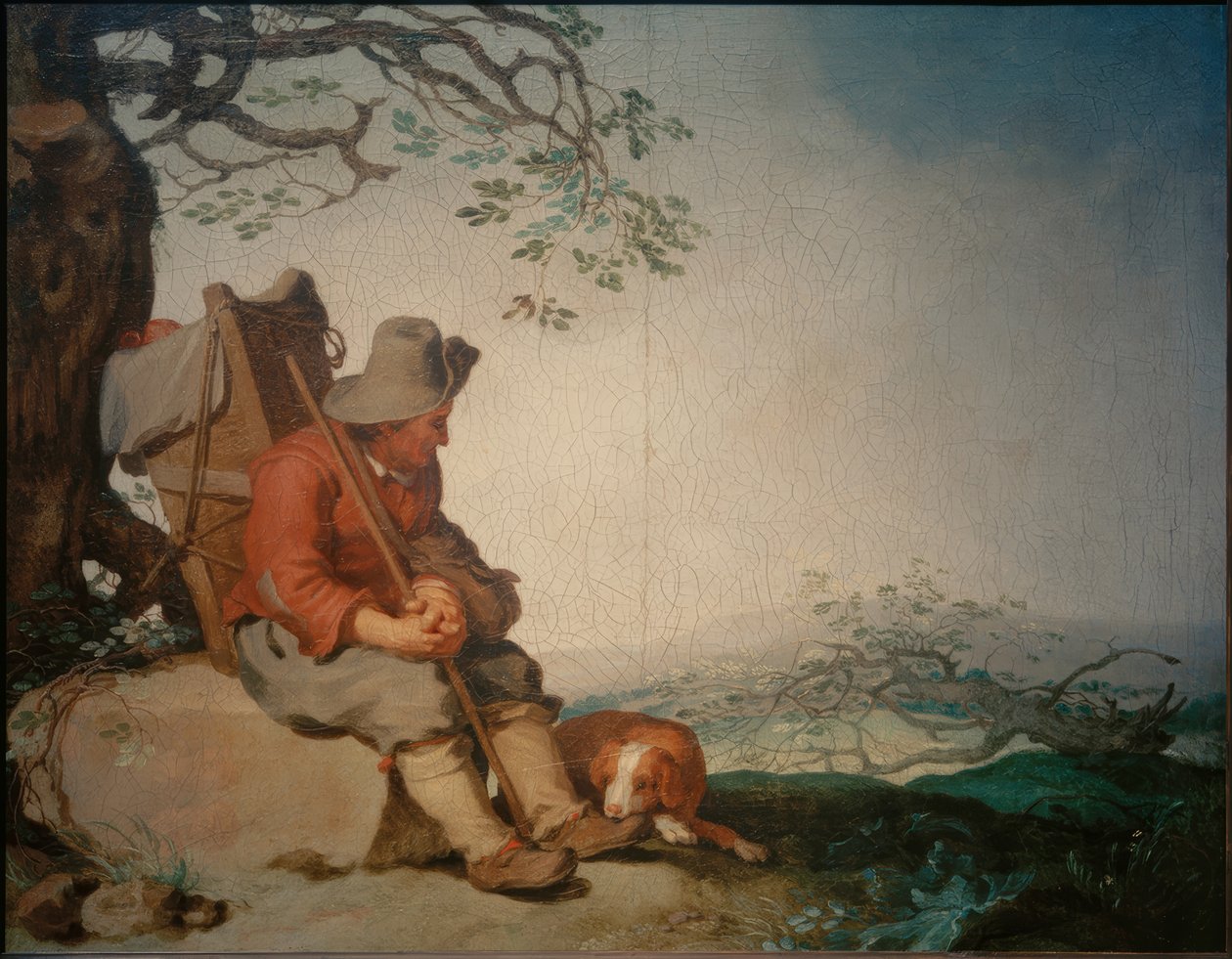 歇息的小贩 作者 亚伯拉罕·布洛玛特（Abraham Bloemaert）