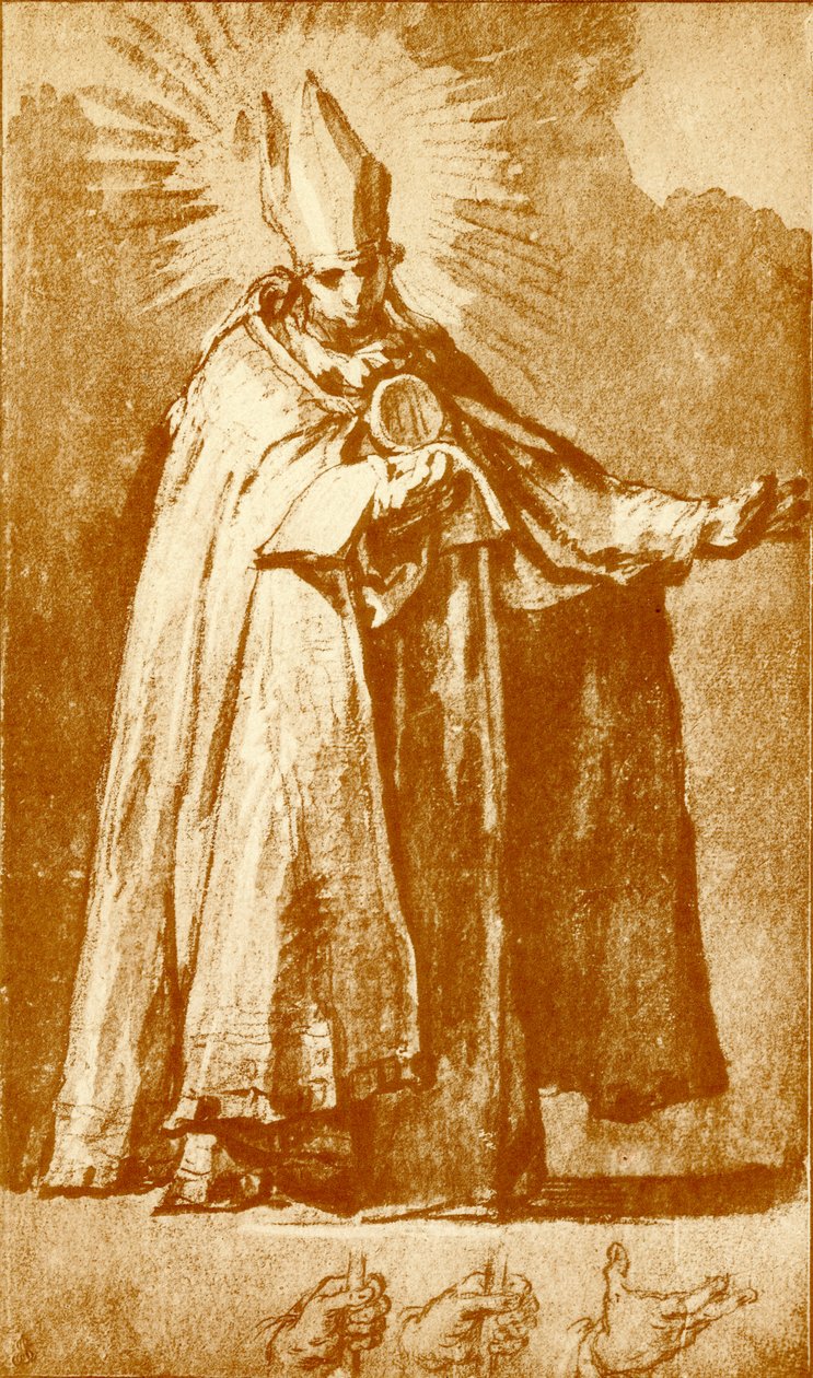 圣奥古斯丁 作者 亚伯拉罕·布洛玛特（Abraham Bloemaert）