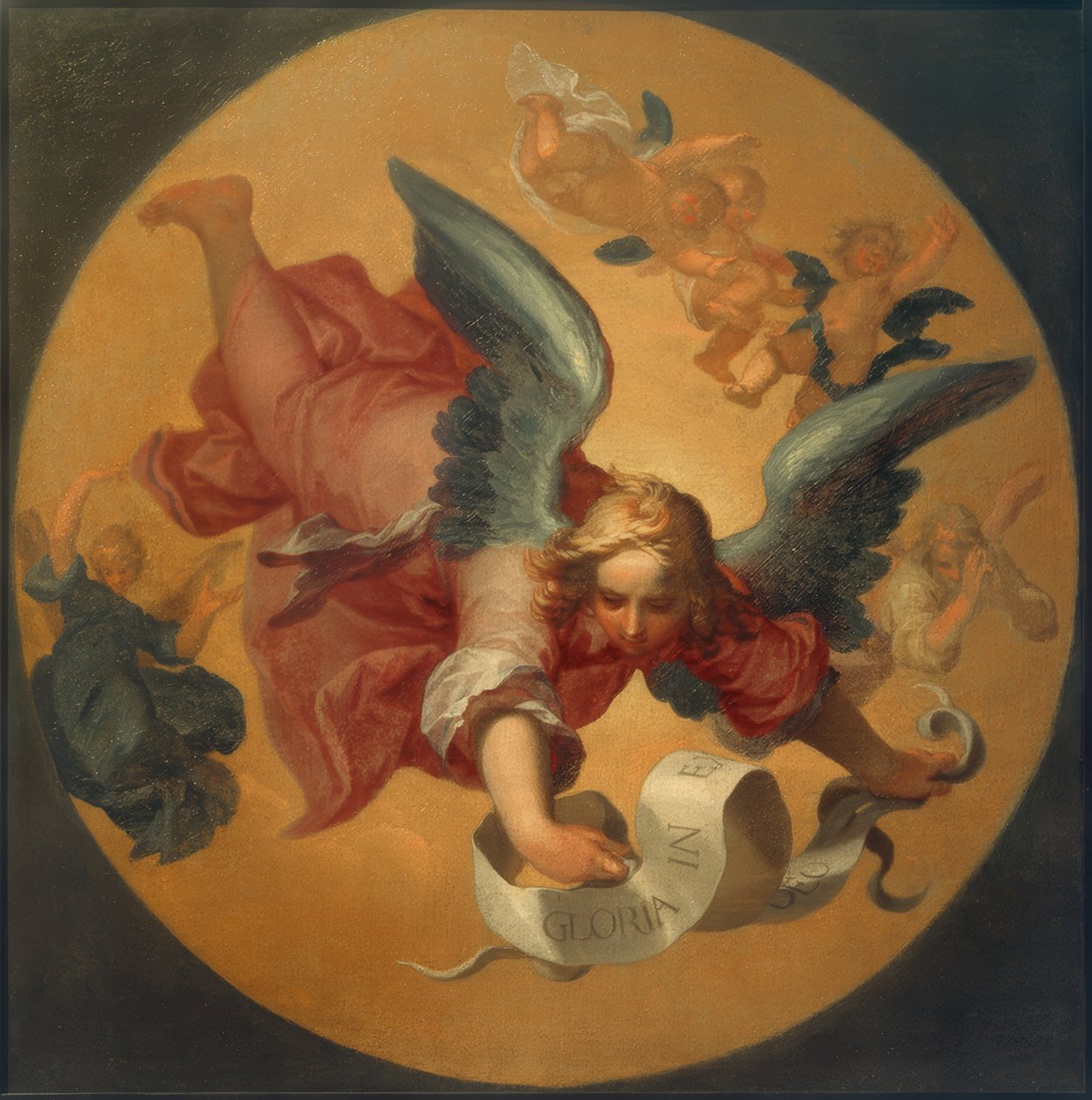圣诞天使 作者 亚伯拉罕·布洛玛特（Abraham Bloemaert）
