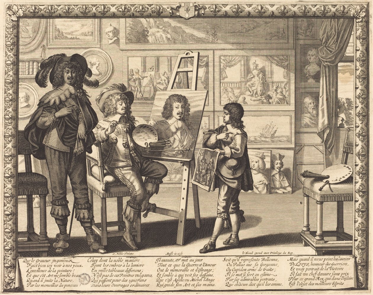 高贵的画家 作者 亚伯拉罕·博斯（Abraham Bosse）