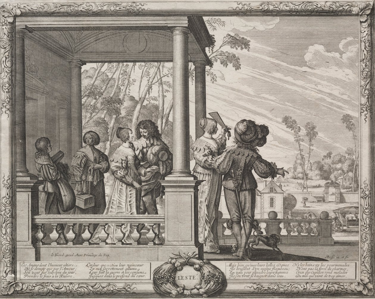 四个季节：1635年夏天。 作者 亚伯拉罕·博斯（Abraham Bosse）