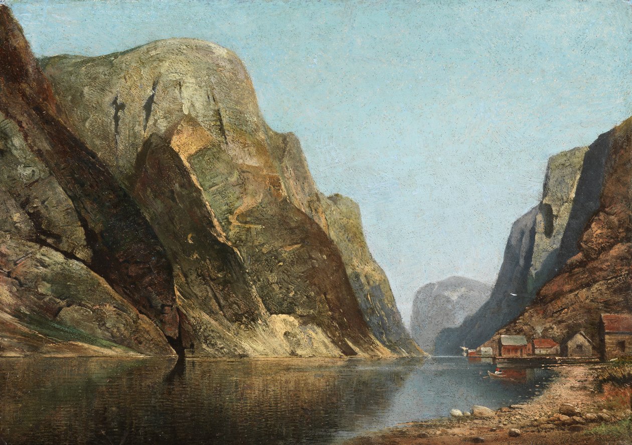 挪威索涅峡湾 作者 阿德尔斯汀·诺曼（Adelsteen Normann）