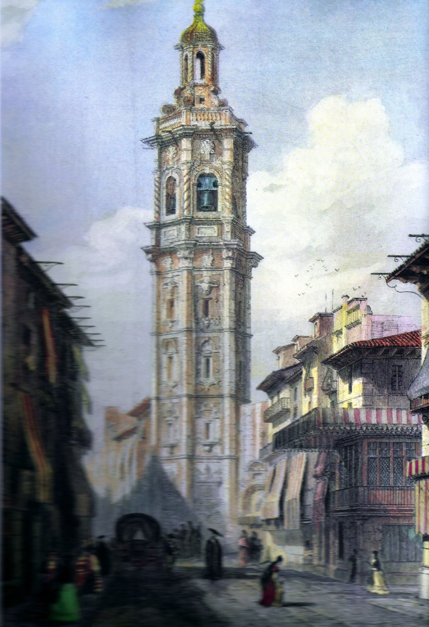 圣卡塔利娜塔 作者 阿道夫·鲁阿格（Adolphe Rouargue）
