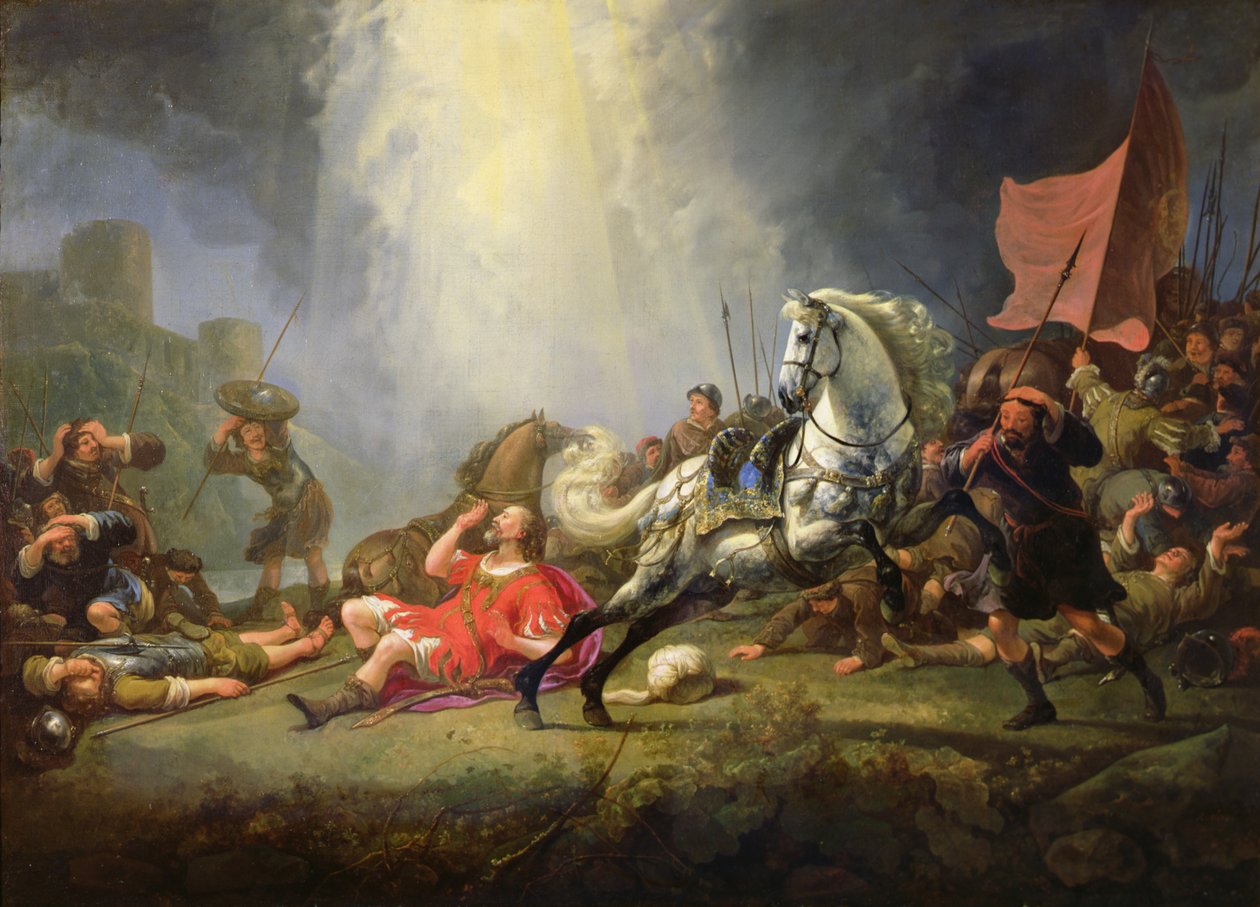 圣保罗的转换，或通往大马士革的道路 作者 艾伯特·奎普（Aelbert Cuyp）