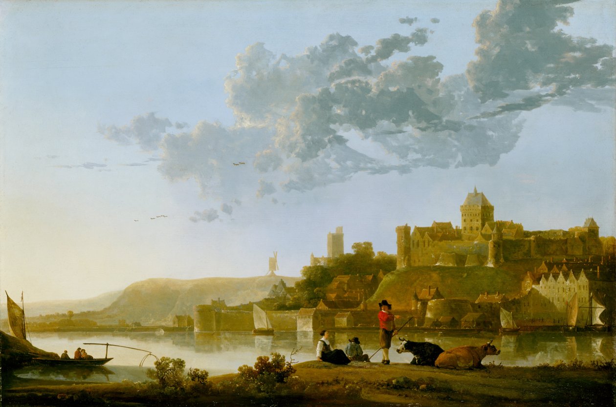 奈梅亨的Valkhof 作者 艾伯特·奎普（Aelbert Cuyp）