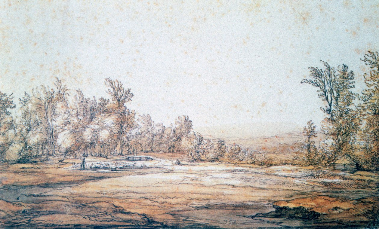 景观，1620-1691年 作者 艾伯特·奎普（Aelbert Cuyp）