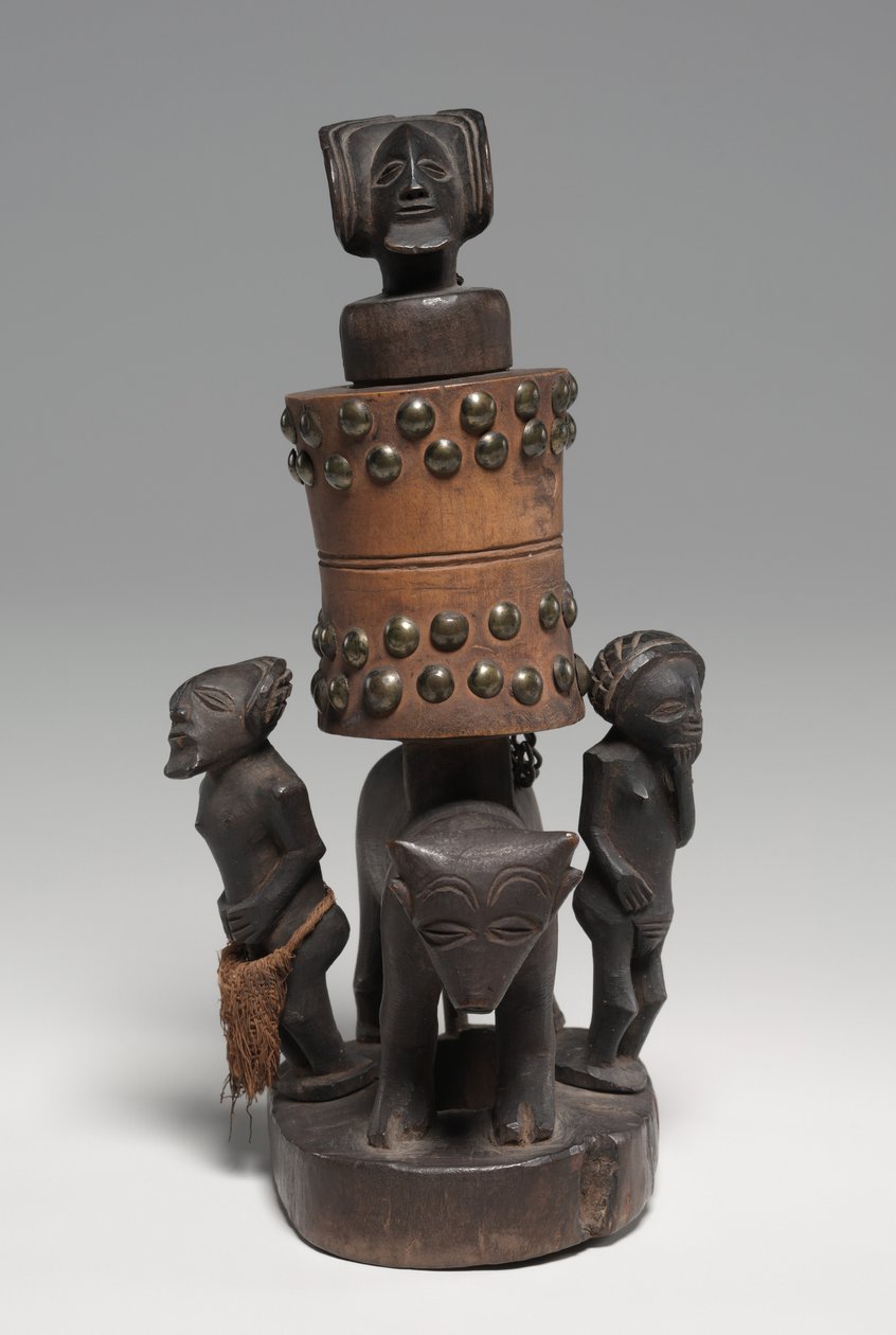砂浆，1800年代后期 作者 非洲人