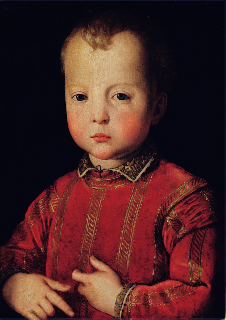 唐加西亚的肖像 作者 Agnolo Bronzino