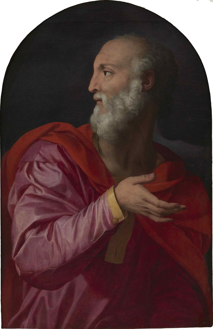 圣科斯马斯，约1544年。 作者 Agnolo Bronzino