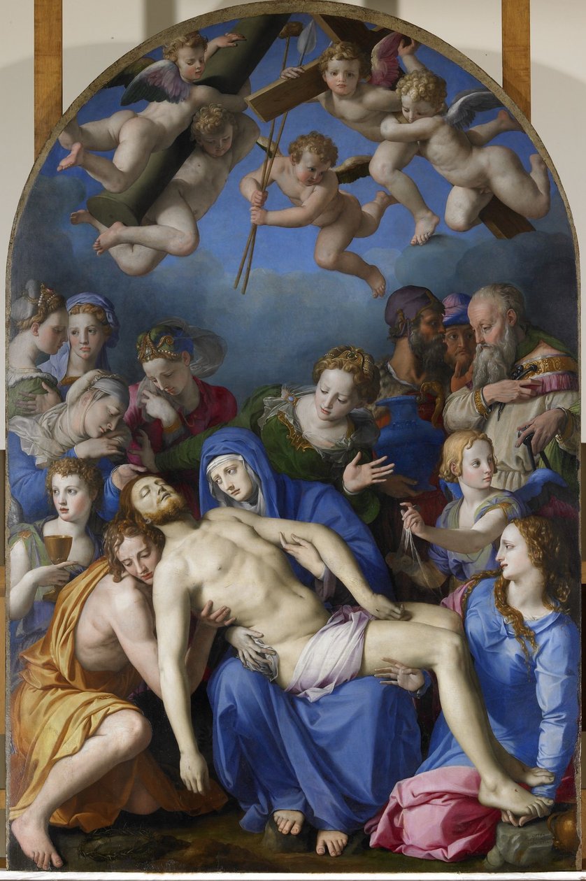 十字架的血统 作者 Agnolo Bronzino