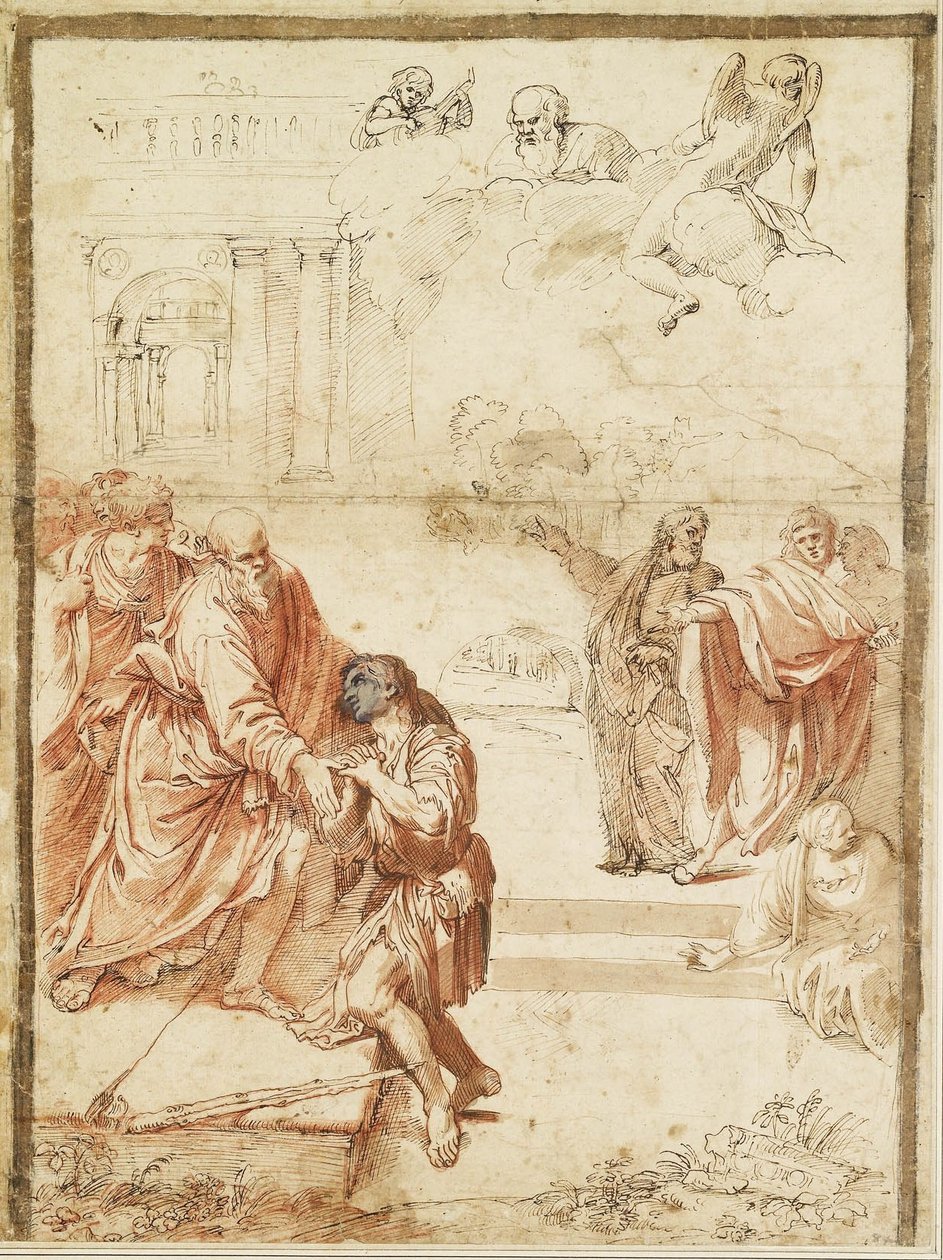 浪子回归 作者 阿戈斯蒂诺·卡拉奇（Agostino Carracci）
