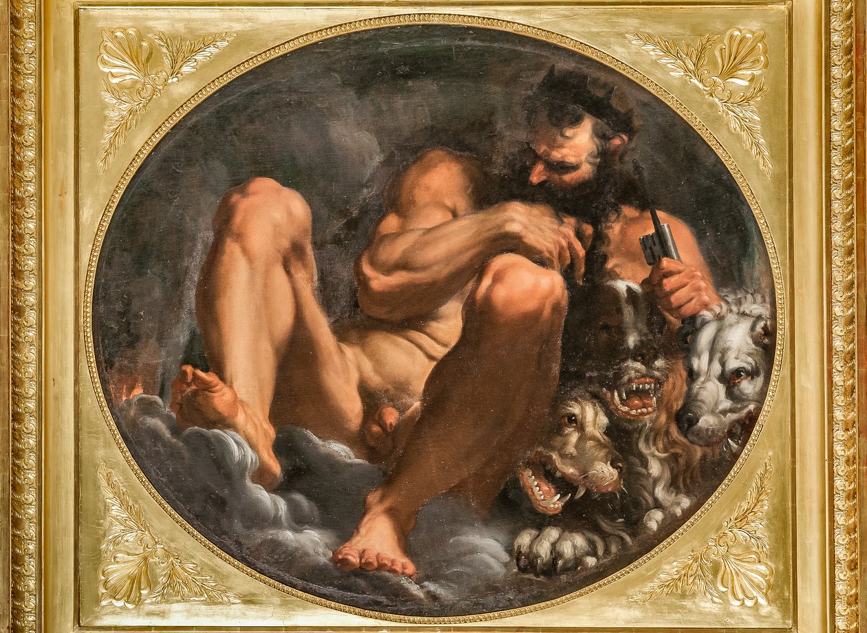 冥王星 作者 阿戈斯蒂诺·卡拉奇（Agostino Carracci）