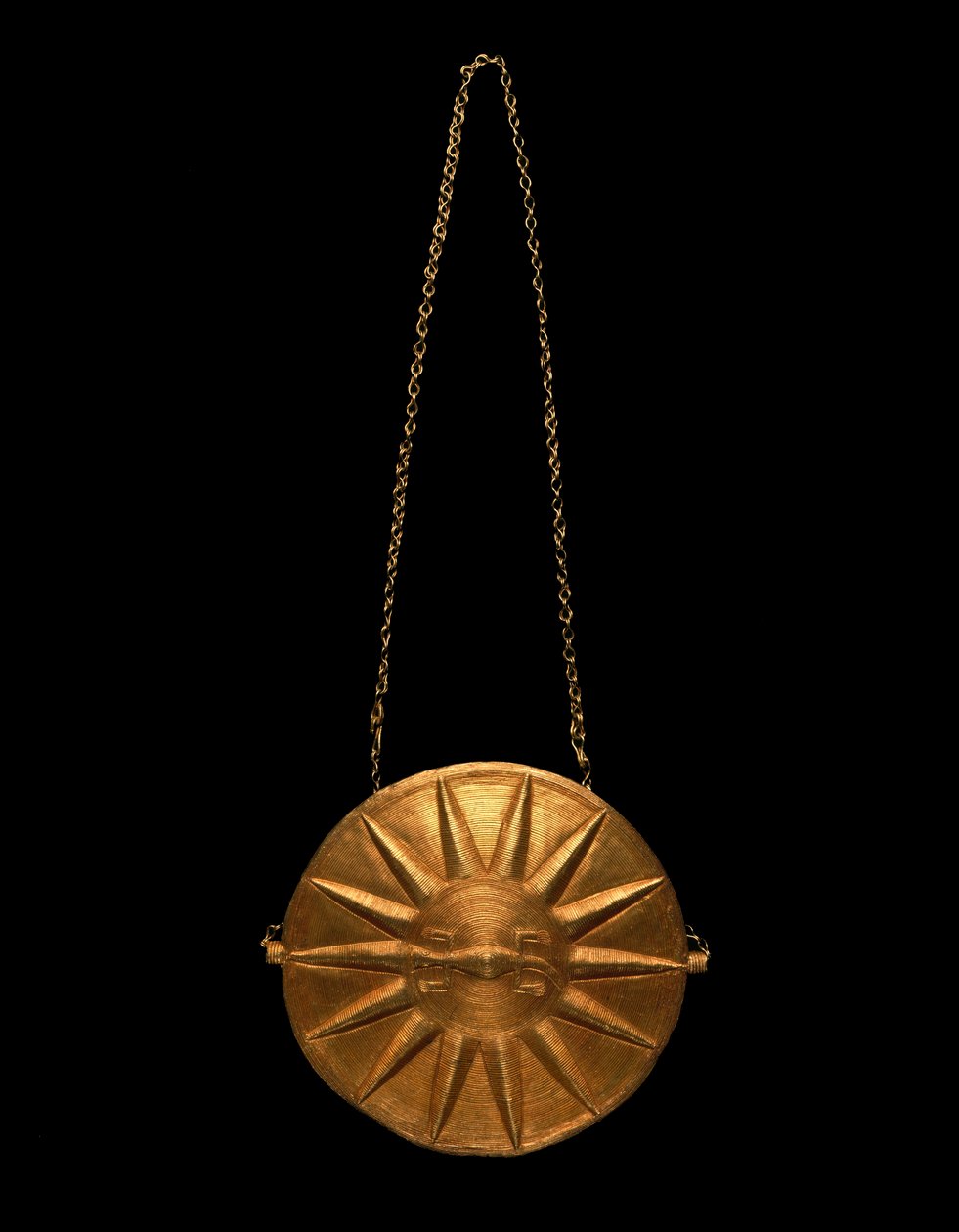 胸廓，象牙海岸，1900-25（金） 作者 阿寒学校