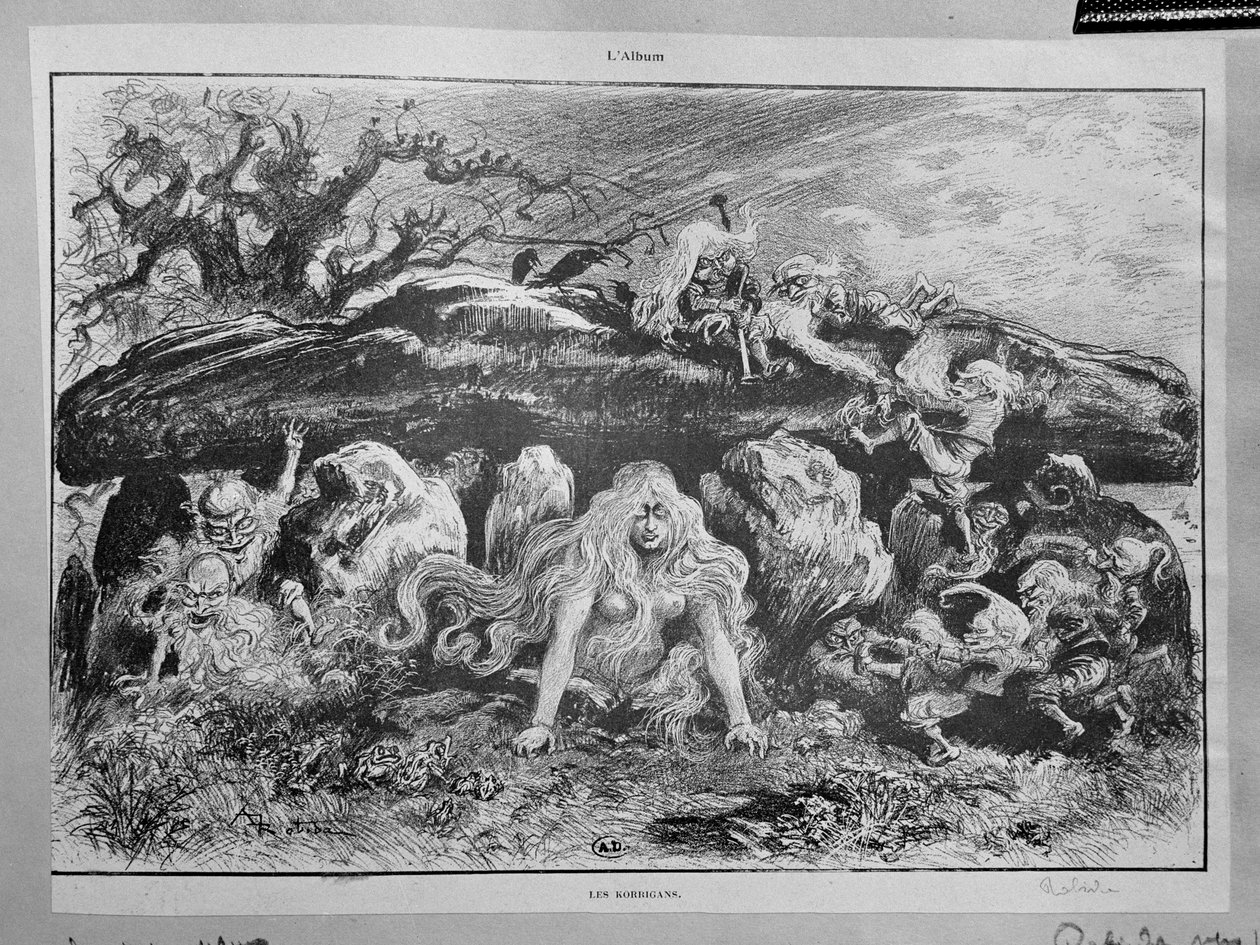 Korrigans，c.1900 作者 阿尔伯特·罗比达
