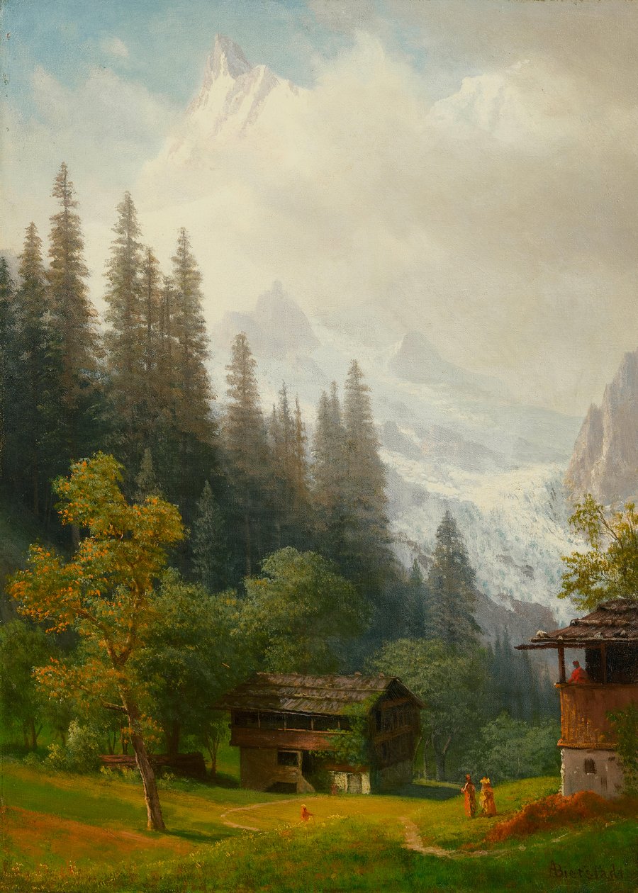 高山风景 作者 阿尔伯特·比尔施塔特