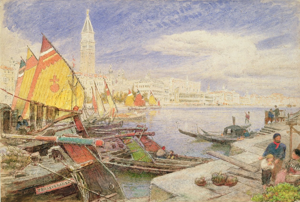 威尼斯，1893年 作者 阿尔伯特·古德温