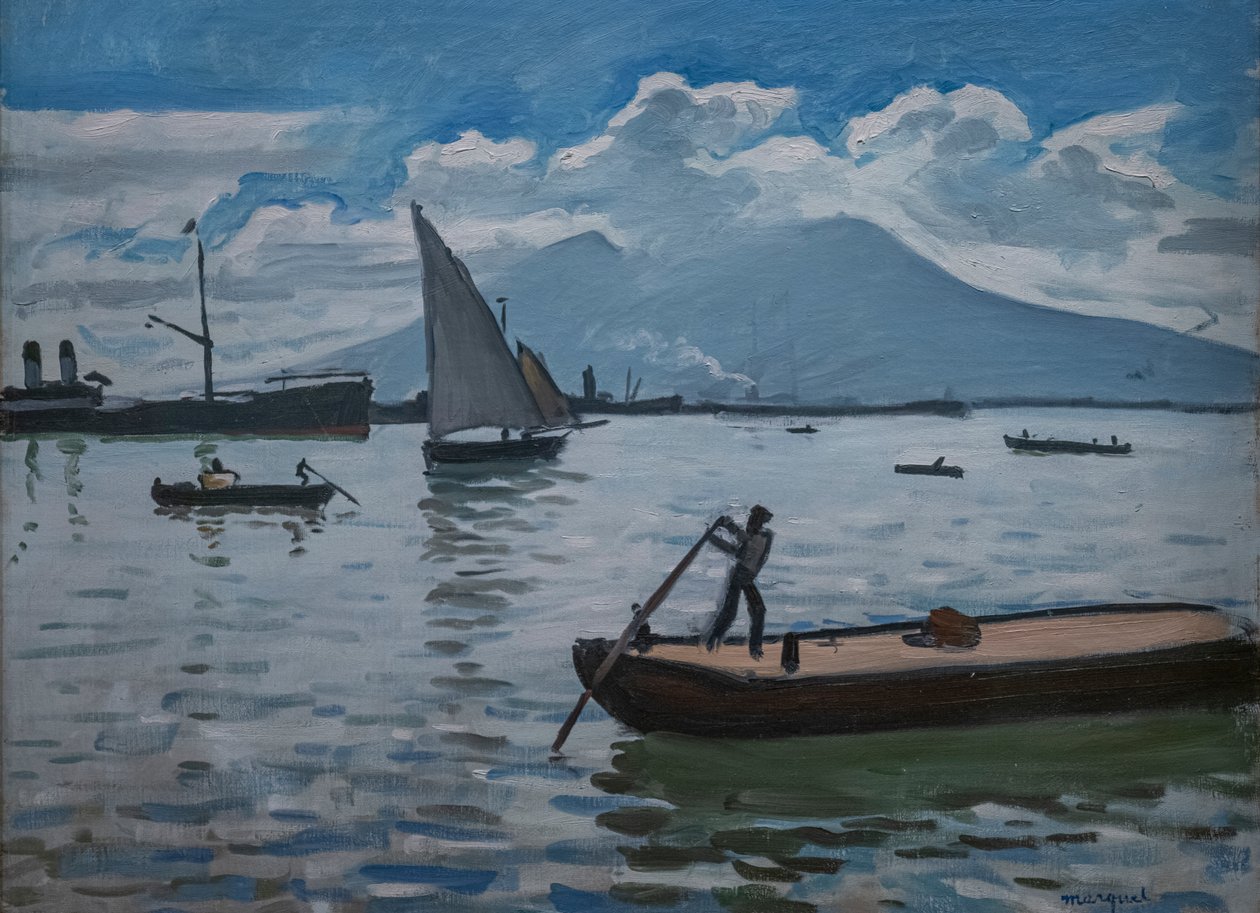那不勒斯湾 作者 阿尔伯特·马尔凯