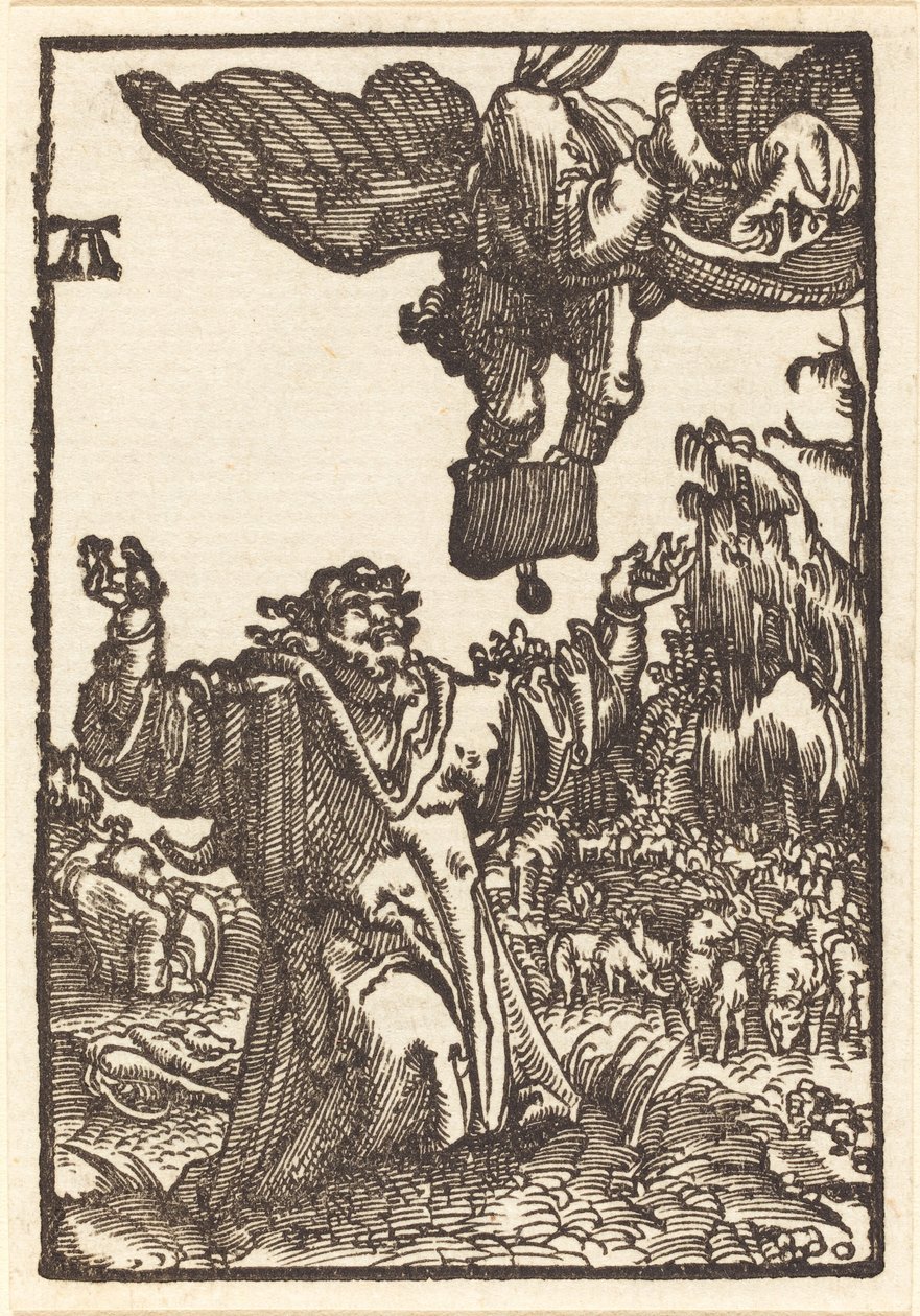 向约阿希姆报喜 作者 阿尔布雷希特·阿尔特多夫（Albrecht Altdorfer）