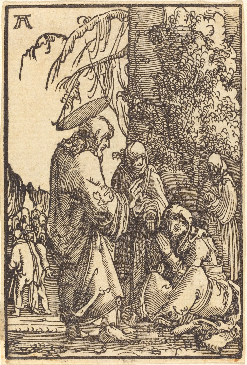 基督离开马利亚 作者 阿尔布雷希特·阿尔特多夫（Albrecht Altdorfer）