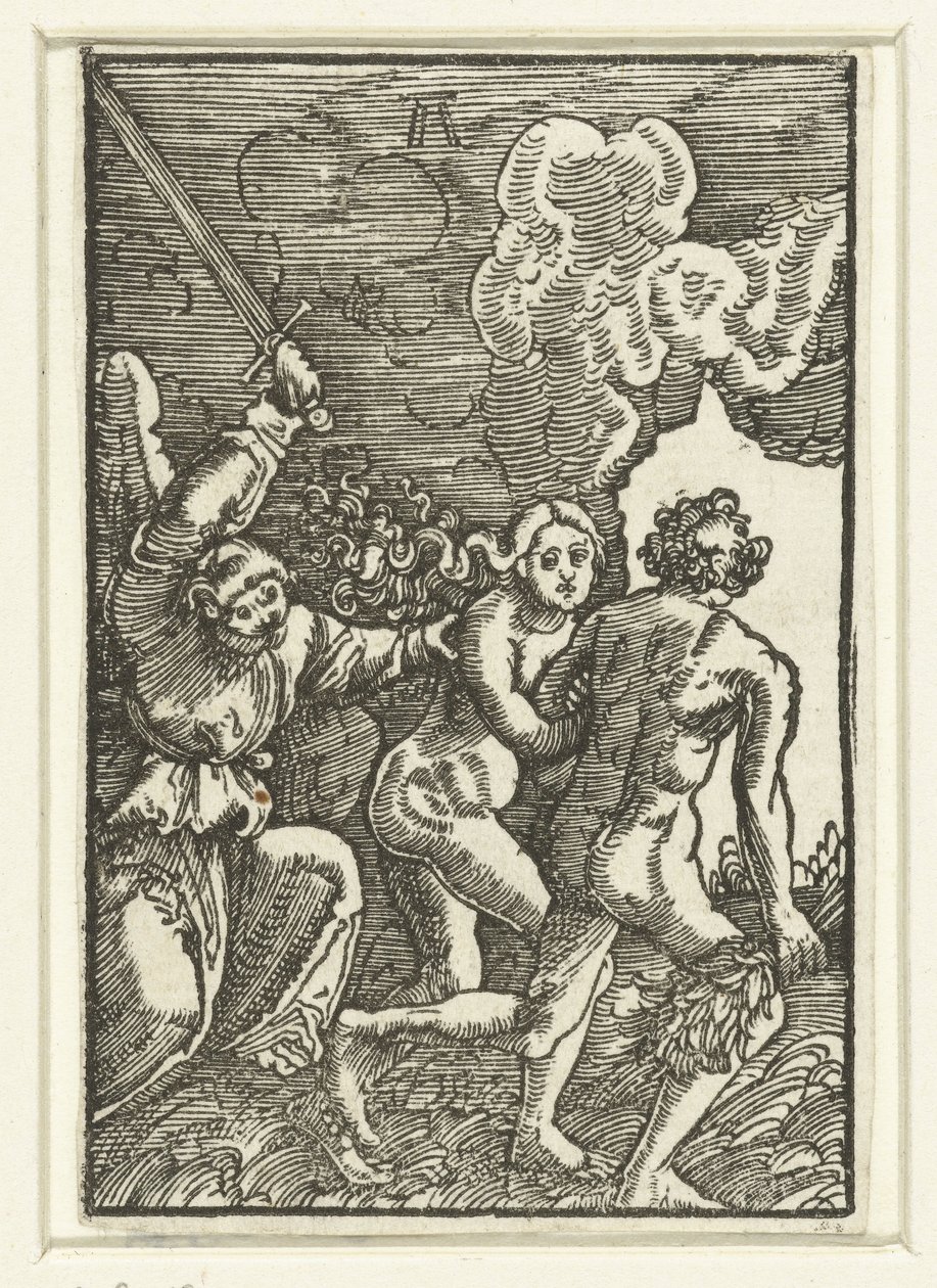 被逐出天堂 作者 阿尔布雷希特·阿尔特多夫（Albrecht Altdorfer）