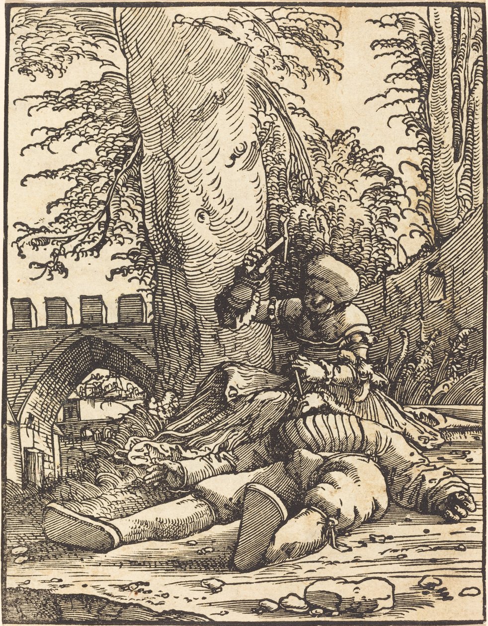 迦叶和西西拉 作者 阿尔布雷希特·阿尔特多夫（Albrecht Altdorfer）