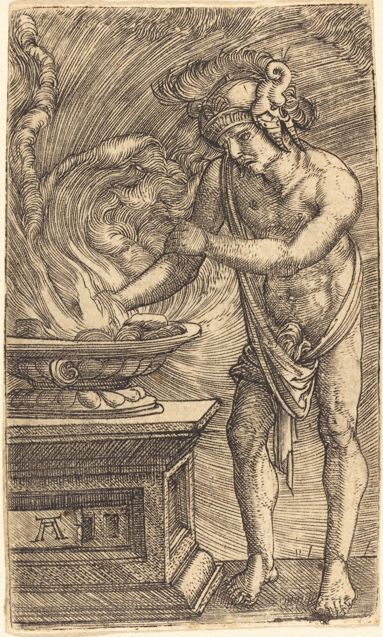 缪斯-斯卡沃拉 作者 阿尔布雷希特·阿尔特多夫（Albrecht Altdorfer）
