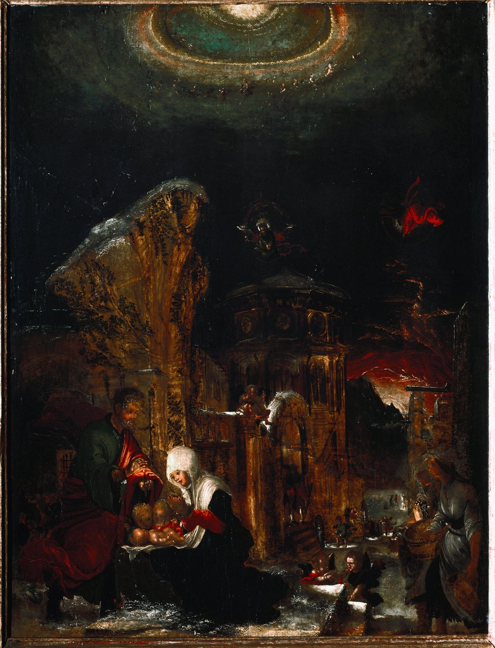 耶稣诞生（绘画 作者 阿尔布雷希特·阿尔特多夫（Albrecht Altdorfer）