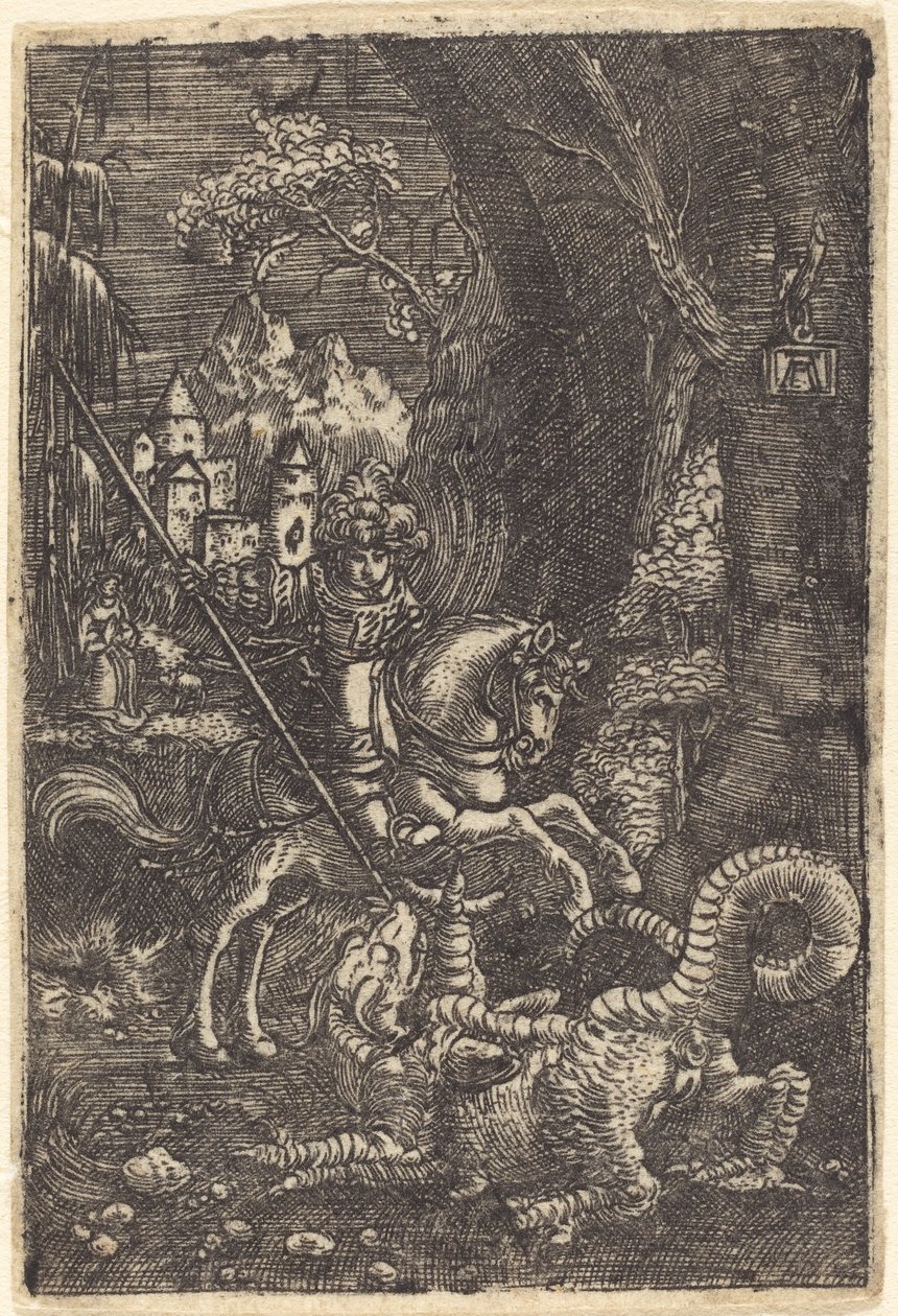 圣乔治 作者 阿尔布雷希特·阿尔特多夫（Albrecht Altdorfer）