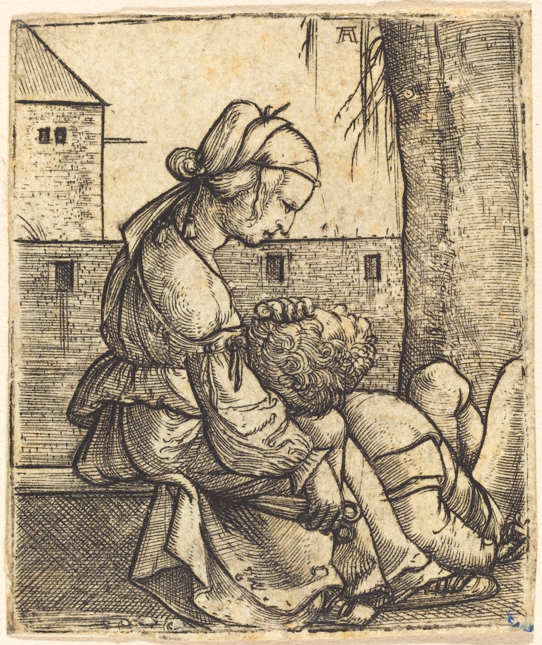参孙与大利拉 作者 阿尔布雷希特·阿尔特多夫（Albrecht Altdorfer）