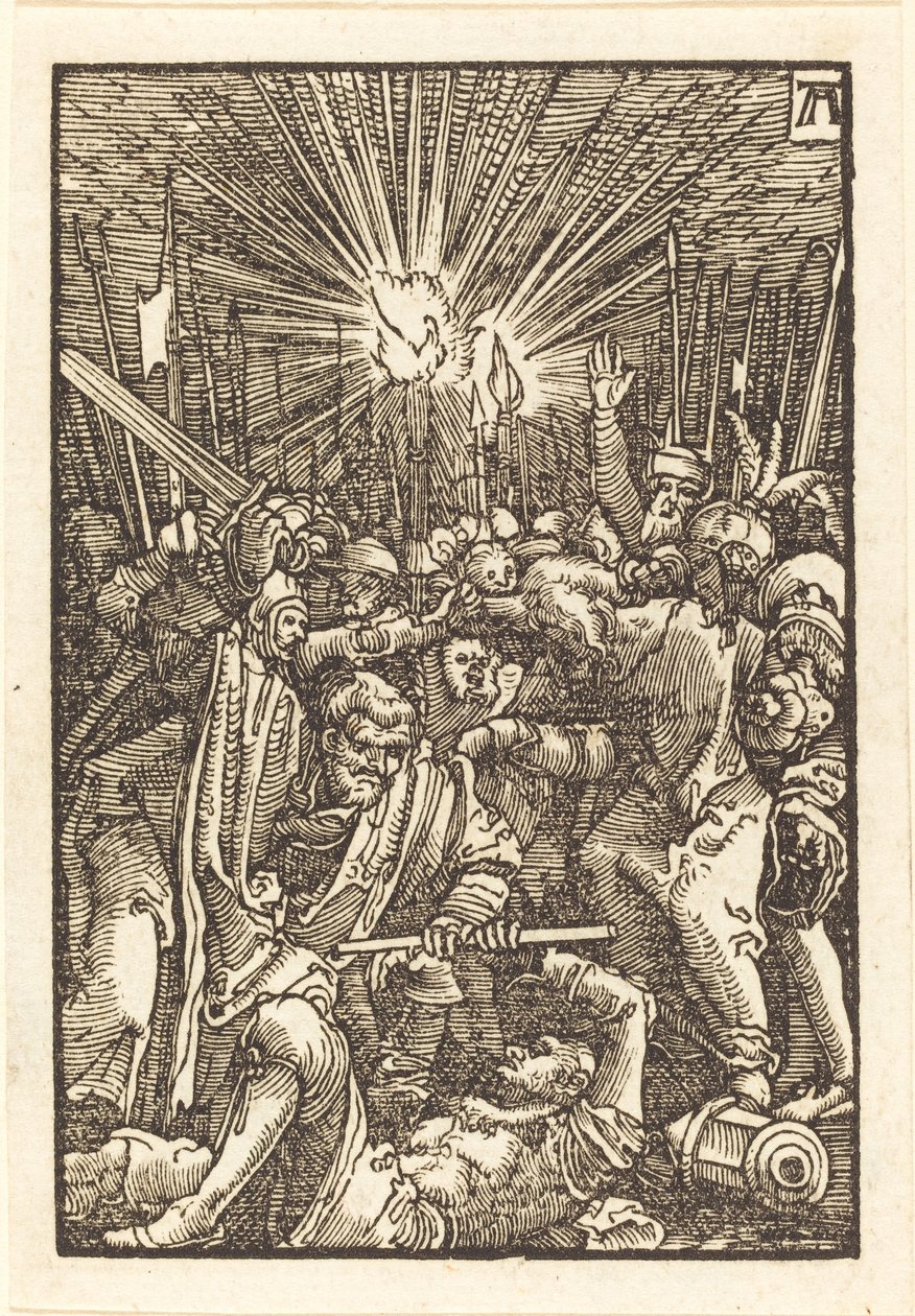 对基督的背叛 作者 阿尔布雷希特·阿尔特多夫（Albrecht Altdorfer）