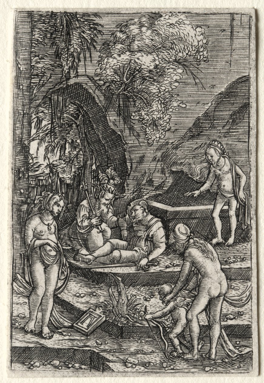 巴黎审判 作者 阿尔布雷希特·阿尔特多夫（Albrecht Altdorfer）