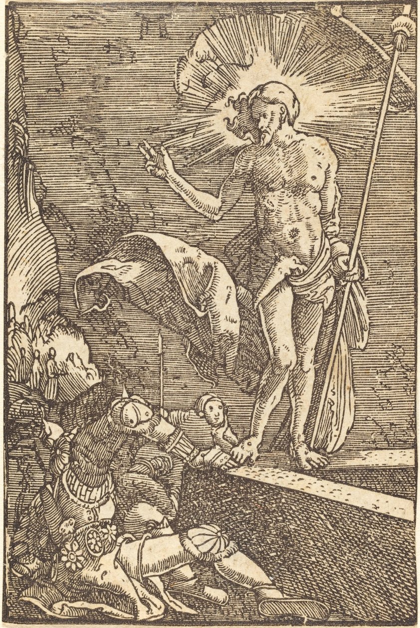 复活 作者 阿尔布雷希特·阿尔特多夫（Albrecht Altdorfer）