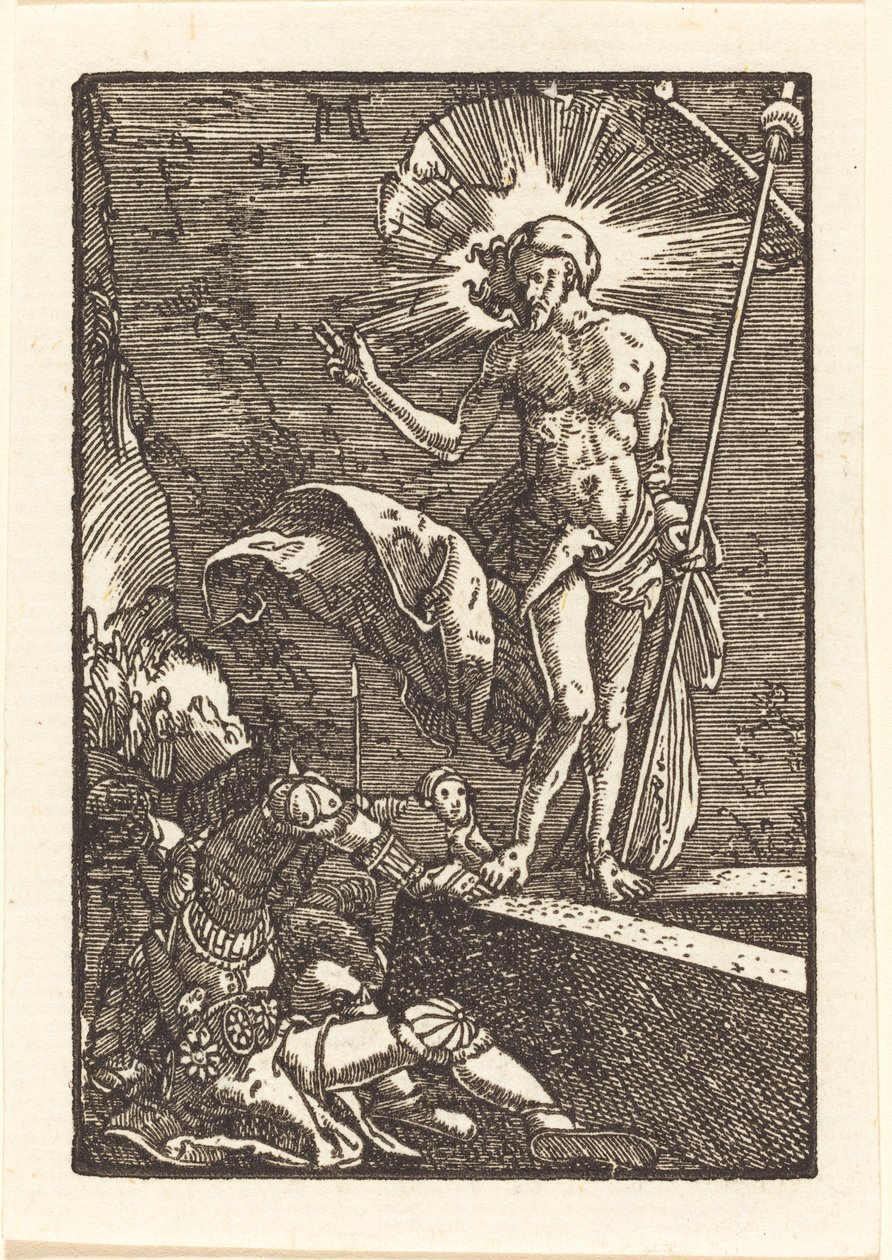 复活 作者 阿尔布雷希特·阿尔特多夫（Albrecht Altdorfer）