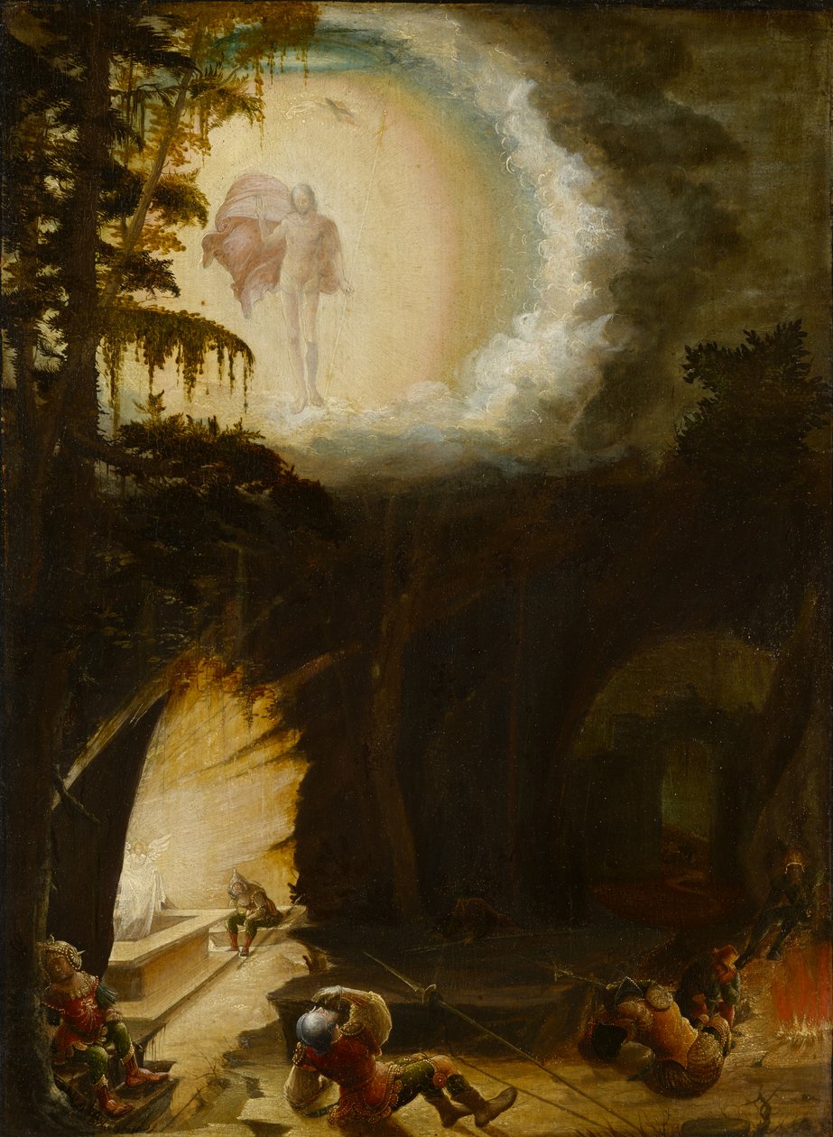 复活，1527年 作者 阿尔布雷希特·阿尔特多夫（Albrecht Altdorfer）