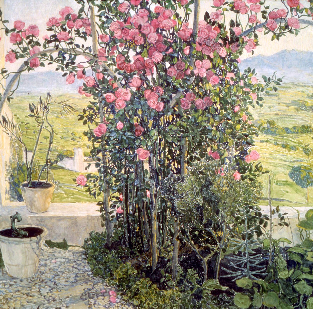 翁布里亚山谷，1910年代。 作者 亚历山大·雅科夫列维奇·戈洛文