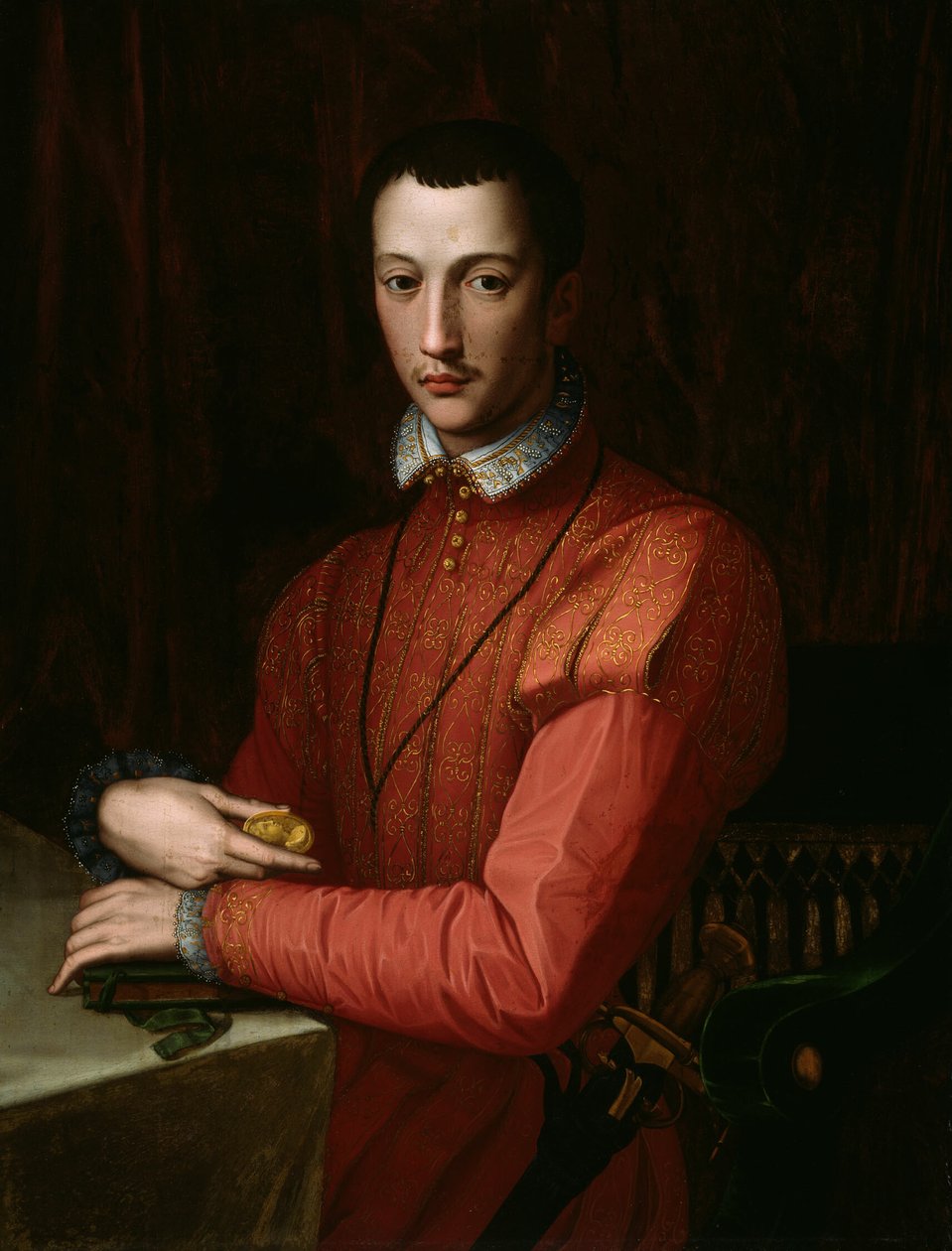 弗朗切斯科-德-美第奇 作者 亚历山德罗·阿洛里（Alessandro Allori）