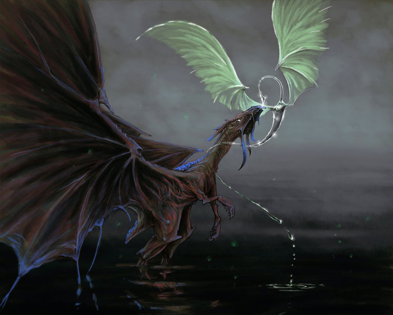 神奇的生物——龙。 作者 亚历山德罗·洛纳蒂