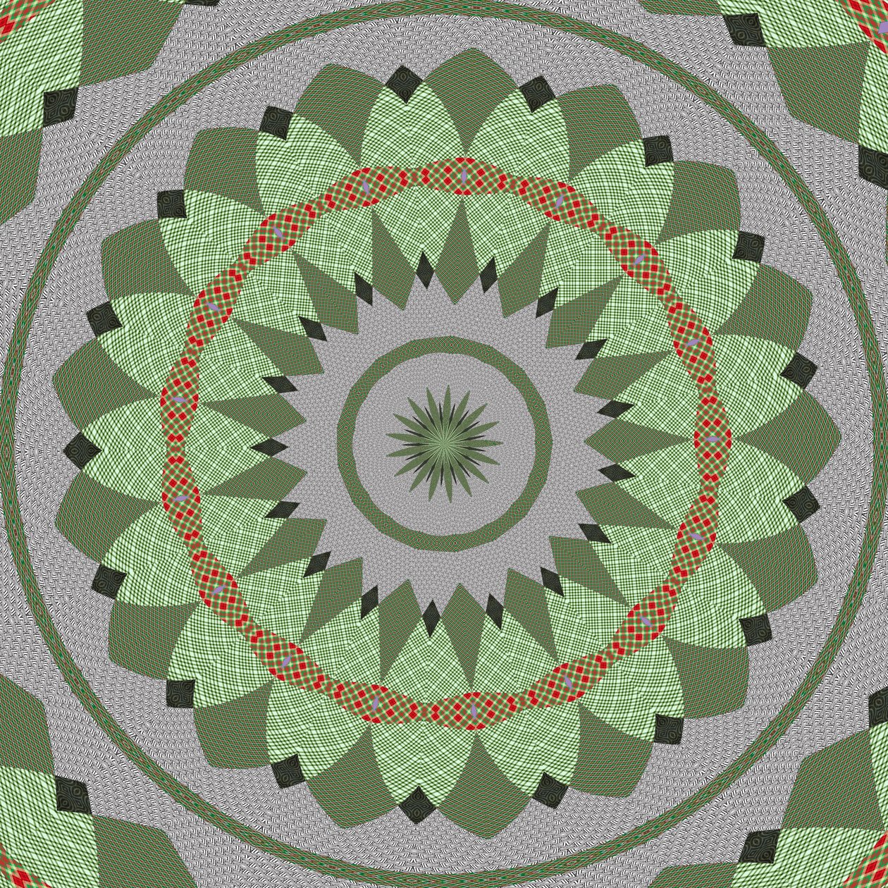 arabesque #1,2019,(digital) 作者 亚历克斯·卡明克
