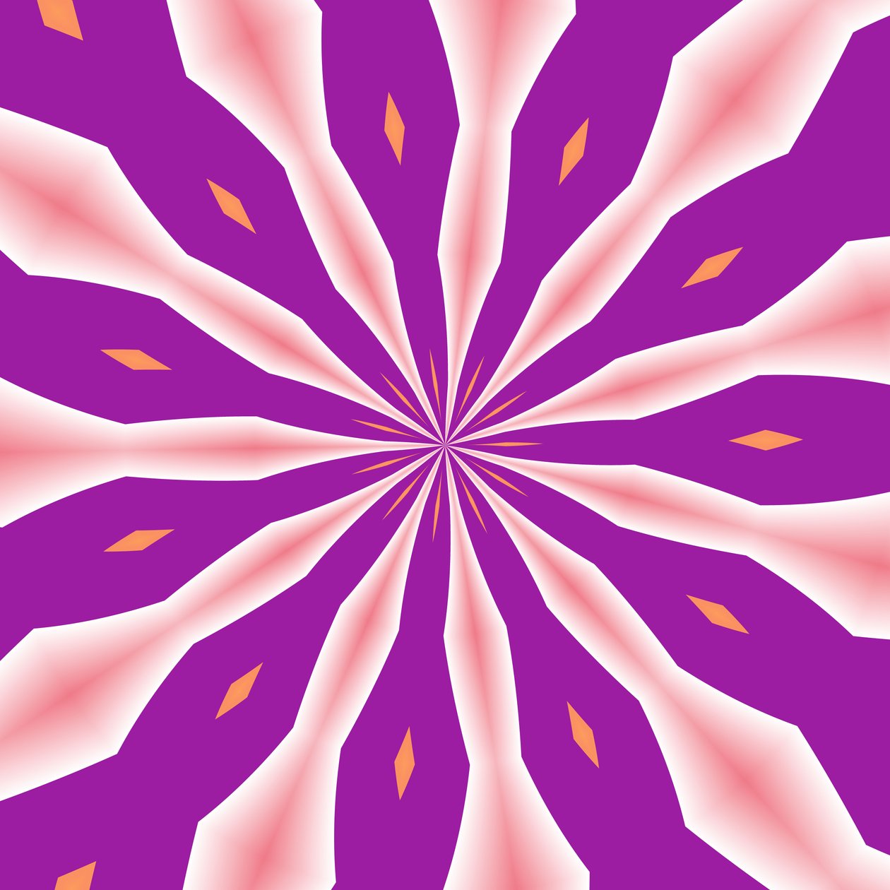 flowers #4,2019,(gradient) 作者 亚历克斯·卡明克