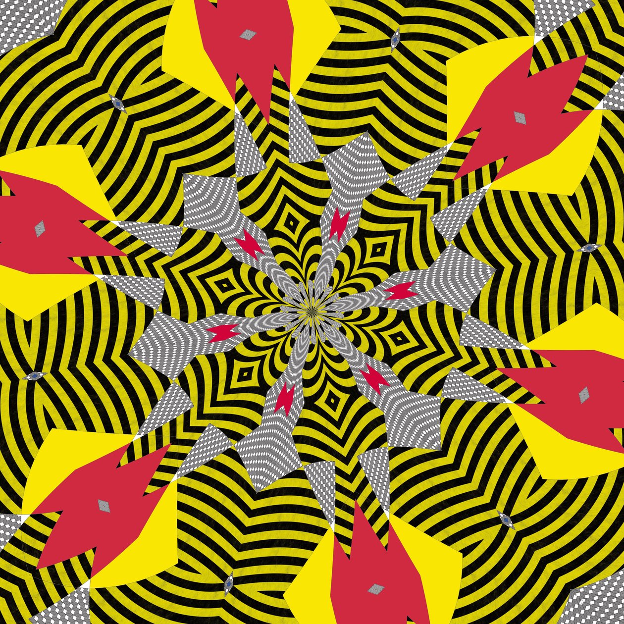 symmetry #5,2019,(mixed media) 作者 亚历克斯·卡明克