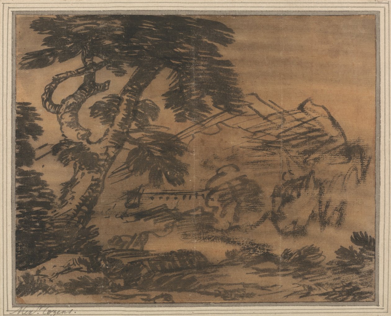 树和遥远的小山 作者 亚历山大·科曾斯