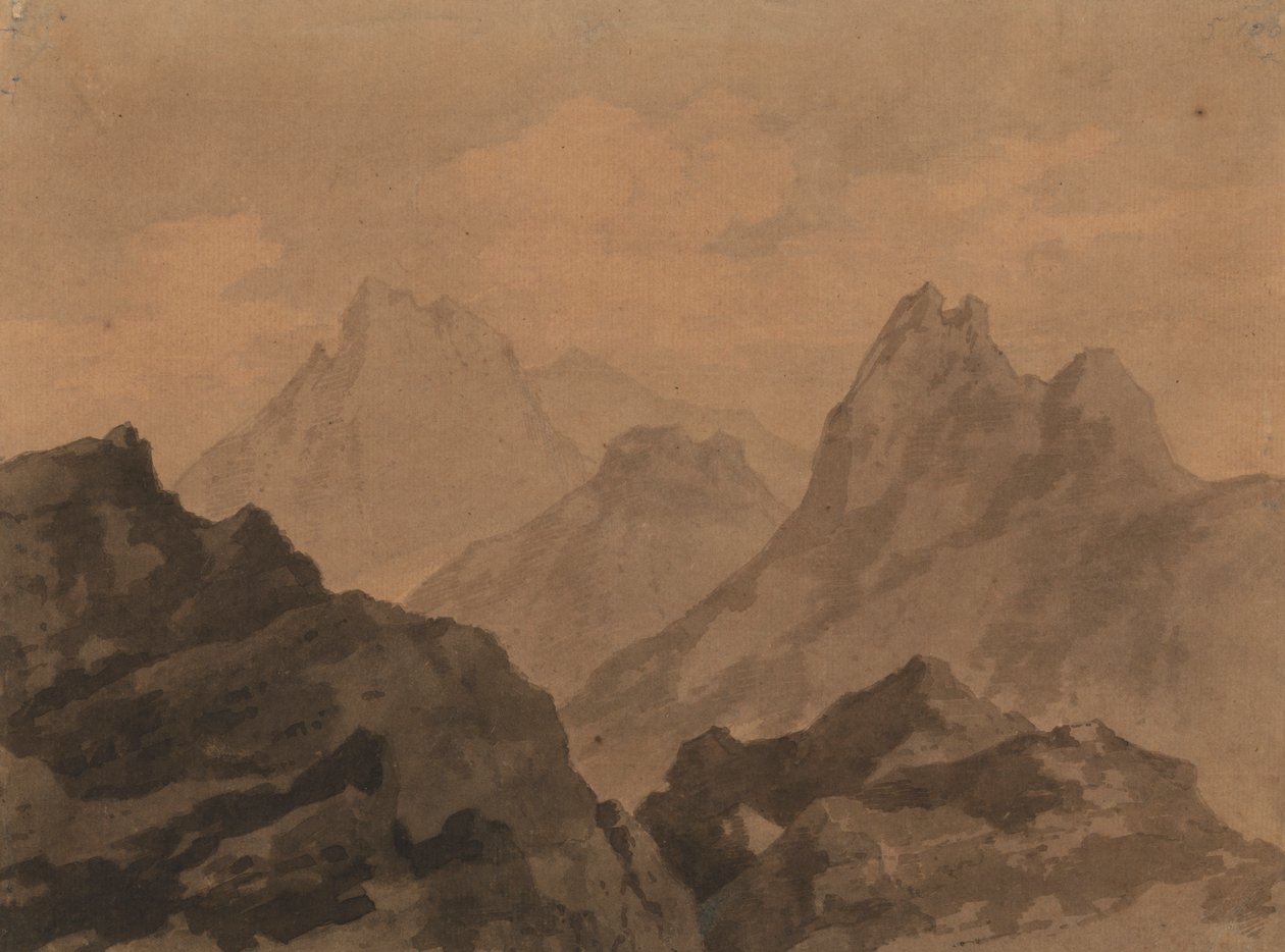山顶（山地研究） 作者 亚历山大·科曾斯