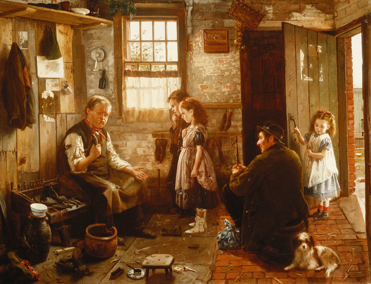 焦虑时刻，1871年 作者 亚历山大·罗西（Alexander M.Rossi）