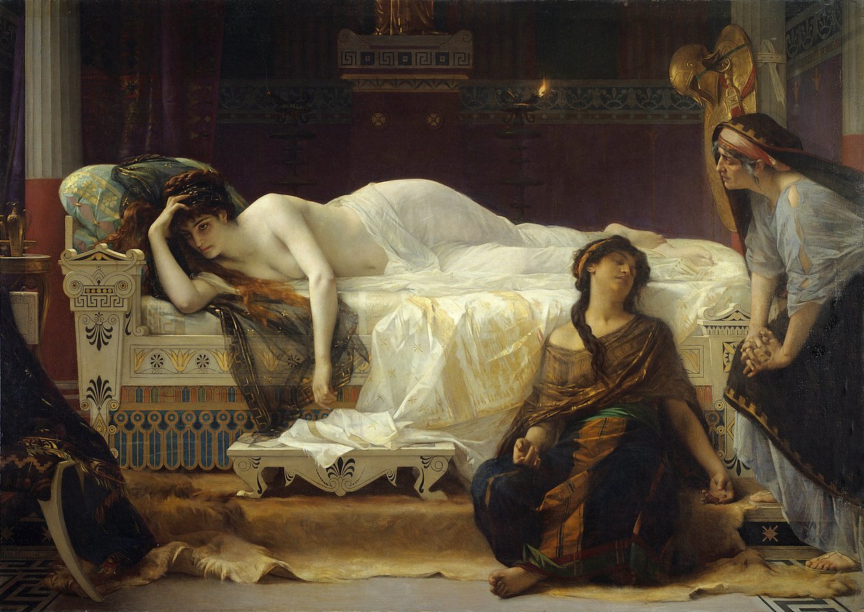 Phedre，c.1880 作者 亚历山大·卡巴内尔（Alexandre Cabanel）