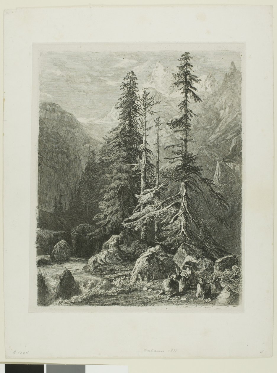 高山景观 作者 亚历山大卡拉梅