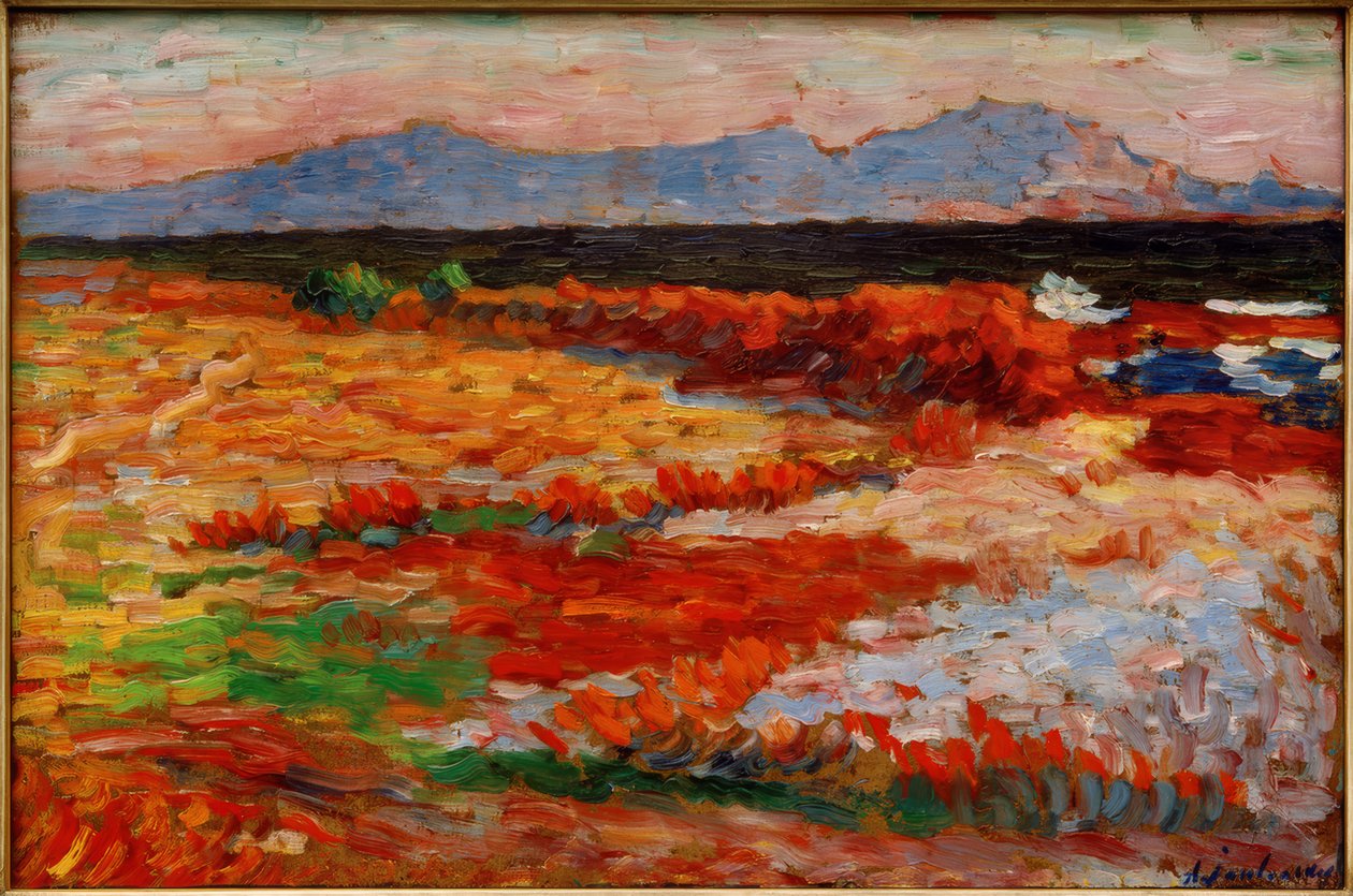 A. v。 Jawlensky，马赛地中海 作者 阿列克谢·冯·贾伦斯基