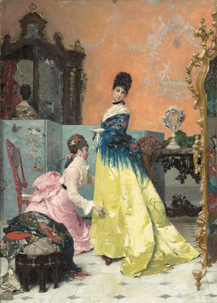配件 作者 阿尔弗雷德·埃米尔·史蒂文斯（Alfred Emile Stevens）
