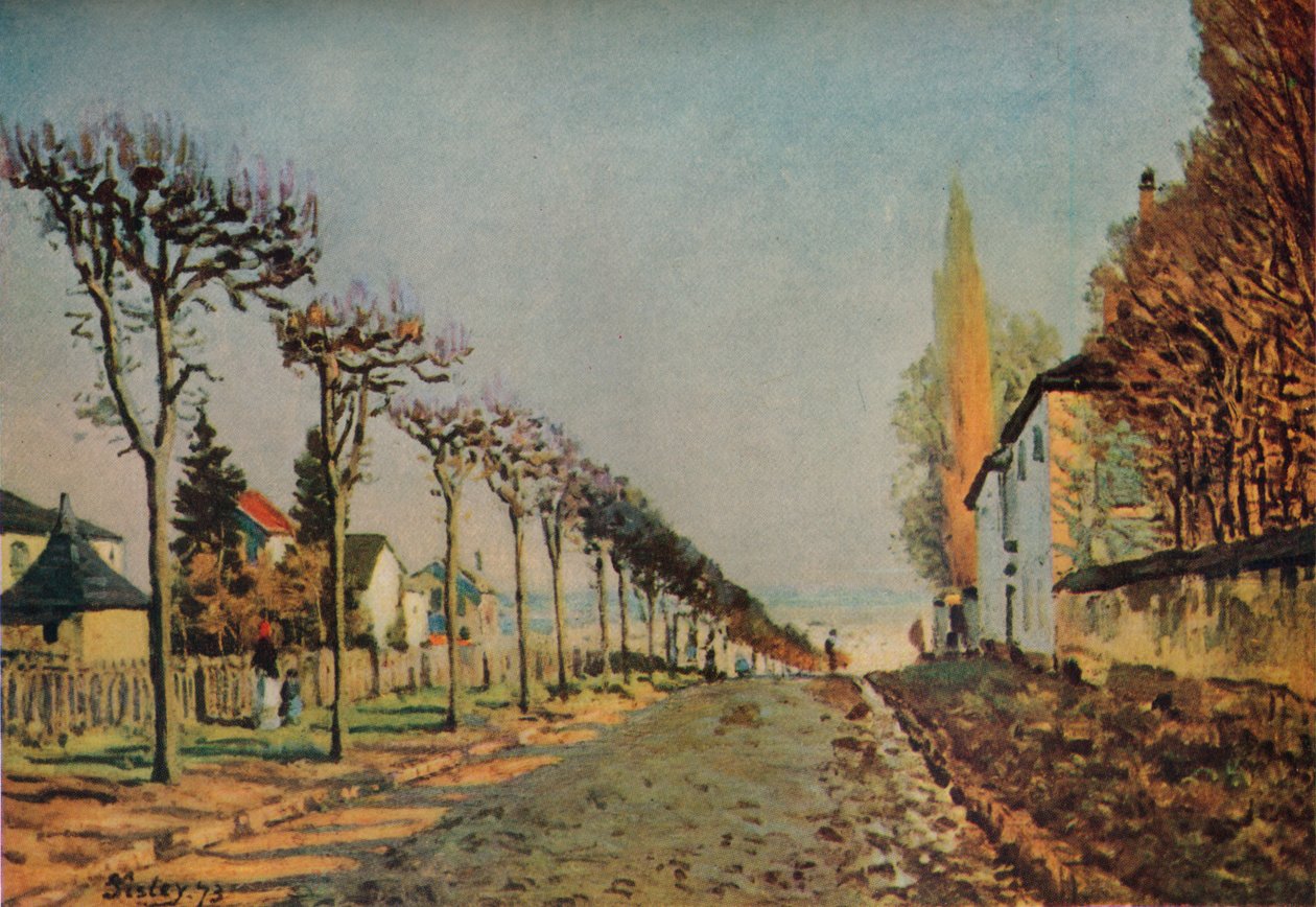 机器之路，1873年，1929年 作者 阿尔弗雷德·西斯利